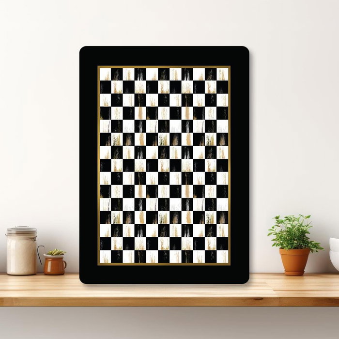 Hermia Tabla de Cortar de Vidrio Templado Multicolor 20 x 30 cm